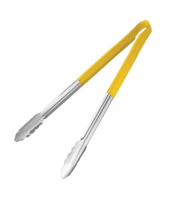 PINCE DE SERVICE JAUNE 40CM dans USTENSILES DE SERVICE