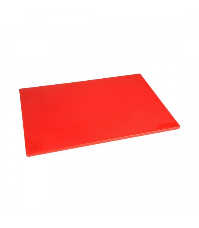 PLANCHE A DECOUPER ANTIBACTERIENNE BASSE DENSITE ROUGE 450X300X10MM dans PLANCHES A DECOUPER