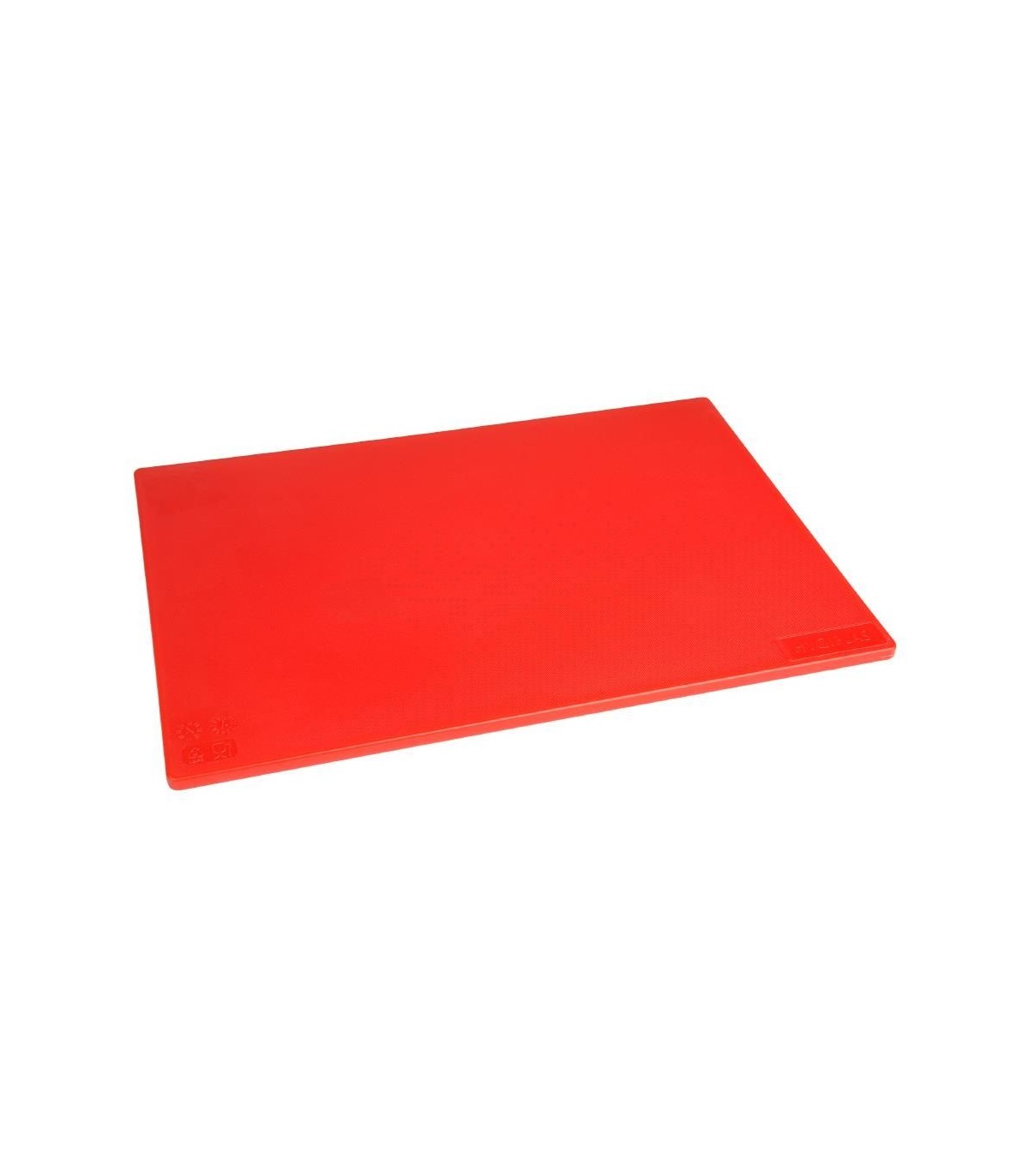 PLANCHE A DECOUPER ANTIBACTERIENNE BASSE DENSITE ROUGE 450X300X10MM dans PLANCHES A DECOUPER