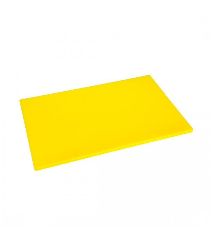 PLANCHE A DECOUPER ANTIBACTERIENNE BASSE DENSITE JAUNE 450X300X10MM dans PLANCHES A DECOUPER