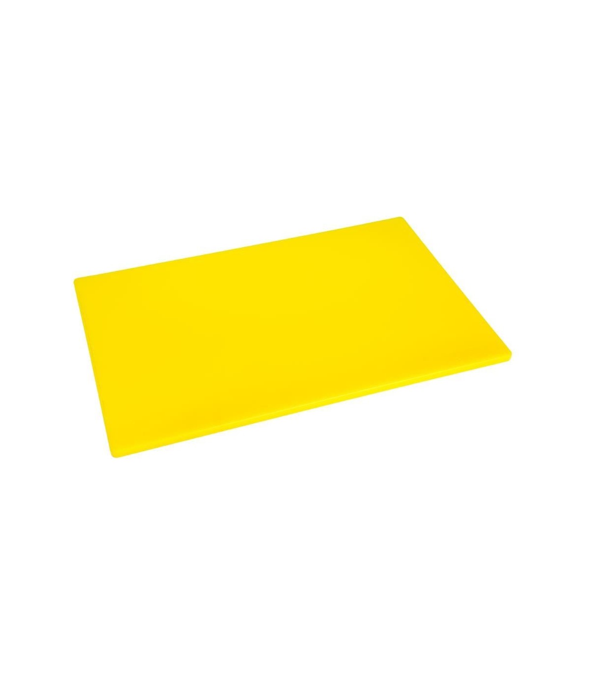 PLANCHE A DECOUPER ANTIBACTERIENNE BASSE DENSITE JAUNE 450X300X10MM dans PLANCHES A DECOUPER