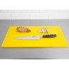 PLANCHE A DECOUPER ANTIBACTERIENNE BASSE DENSITE JAUNE 450X300X10MM dans PLANCHES A DECOUPER