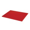 PETITE PLANCHE A DECOUPER HAUTE DENSITE ROUGE 300X225X12MM dans PLANCHES A DECOUPER