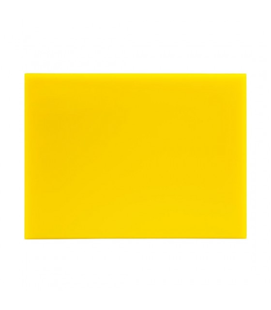 PETITE PLANCHE A DECOUPER HAUTE DENSITE JAUNE 300X225X12MM dans PLANCHES A DECOUPER