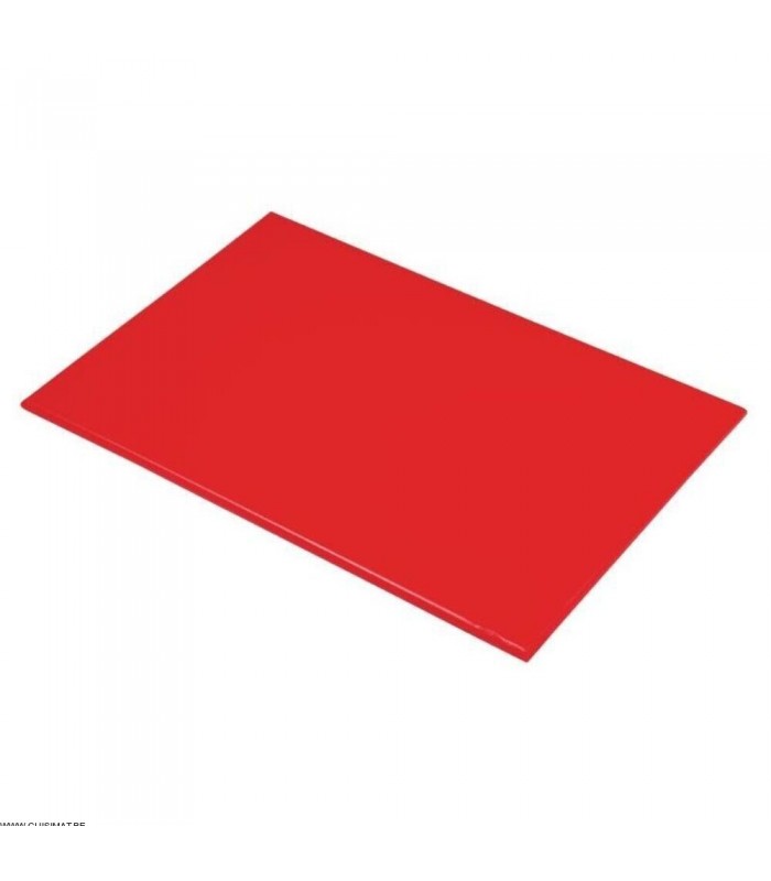 PLANCHE A DECOUPER CODE COULEUR : ROUGE TAILLE 60 * 45 * 1.25 CM  HYGI dans PLANCHES A DECOUPER