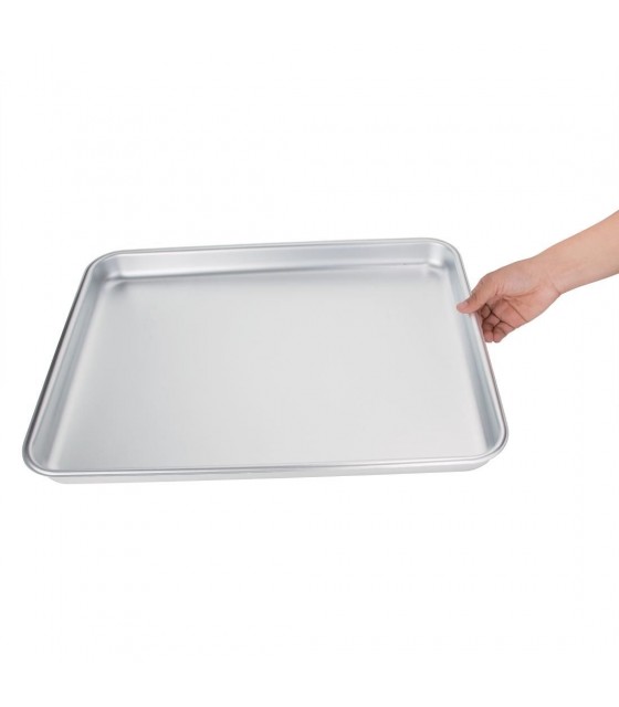 PLAQUE DE CUISSON EN ALUMINIUM 47 * 35.5 CM  QUALITE SUPERIEURE VOGUE dans PLAQUE DE CUISSON