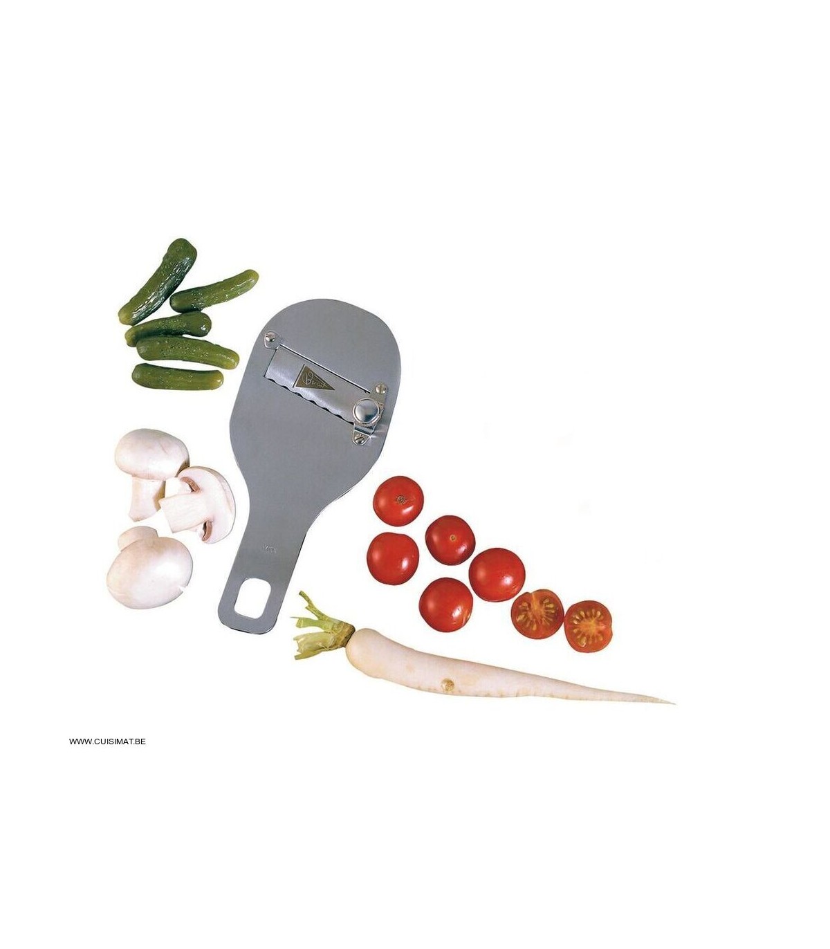 RASOIR A TRUFFES ET PETITS LEGUMES INOX BLISTER TELLIER dans EPLUCHEURS ET DECOUPEURS