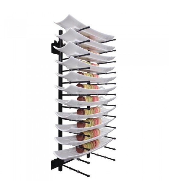 ETAGERE : MONTAGE MURAL 12 ASSIETTES JS012HW JACKSTACK dans ETAGERE PORTE ASSIETTE