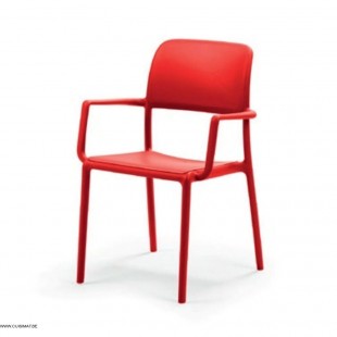 FAUTEUIL RIVA ROUGE AMOBIS