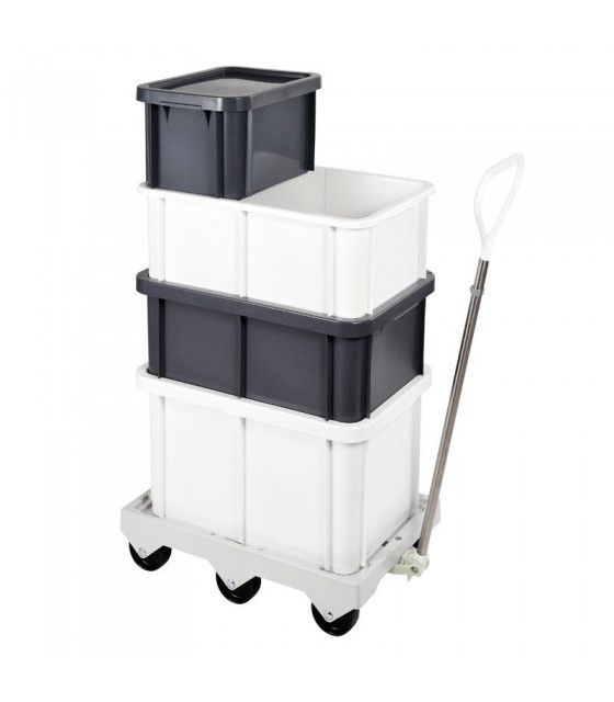 BAC RECTANGULAIRE 55LT BLANC GILAC dans BAC DE TRANSPORT