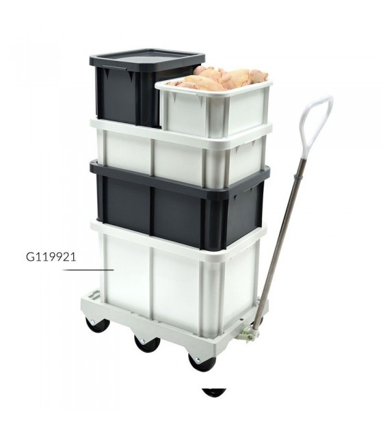 BAC RECTANGULAIRE 55LT BLANC GILAC dans BAC DE TRANSPORT