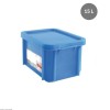 BAC RECTANGULAIRE 15L+ COUVERCLE BLEU GILAC dans BAC DE TRANSPORT