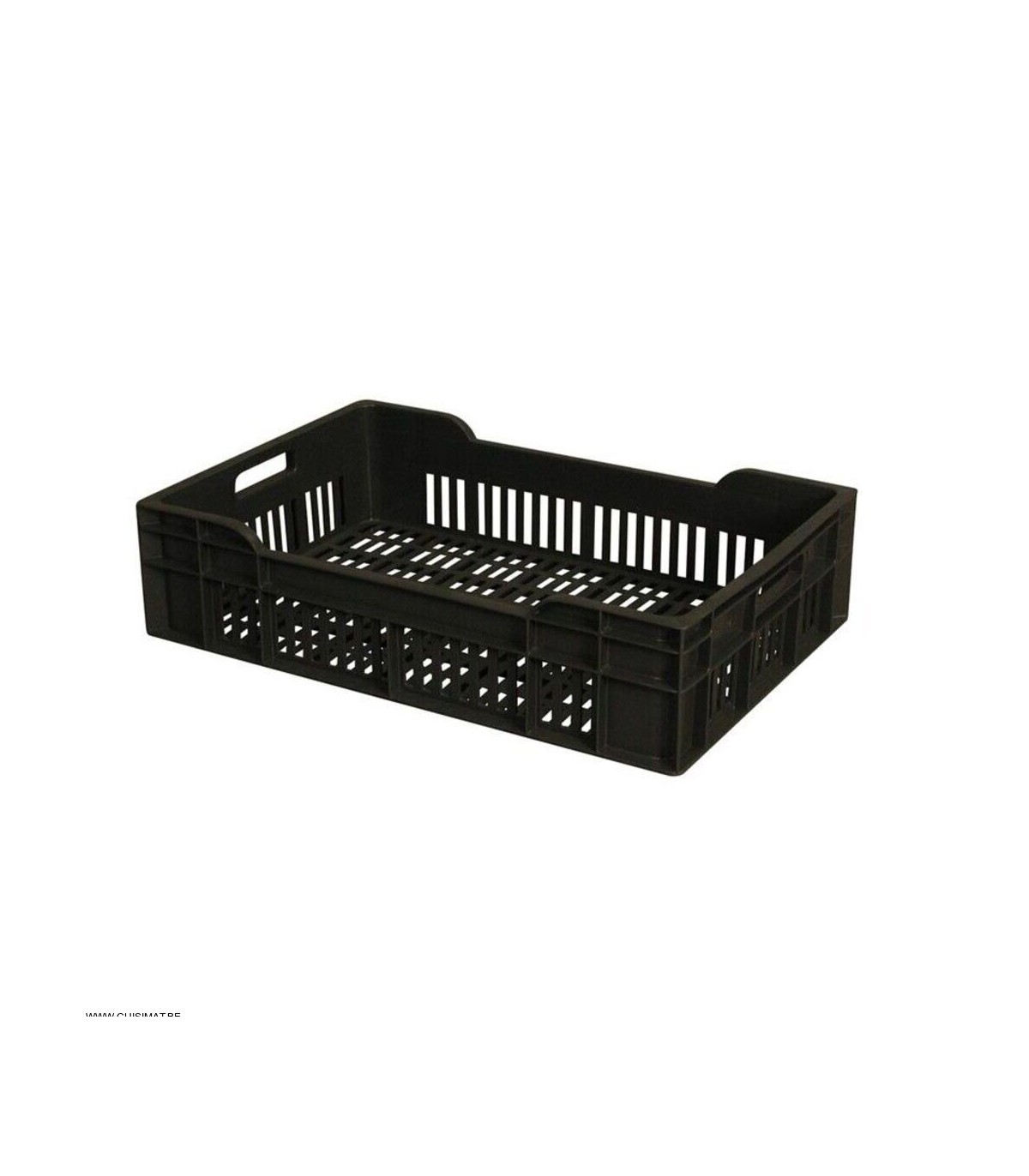 Caisse Ajourée 15L - 600x400 Mm Ht.90mm Blanc
