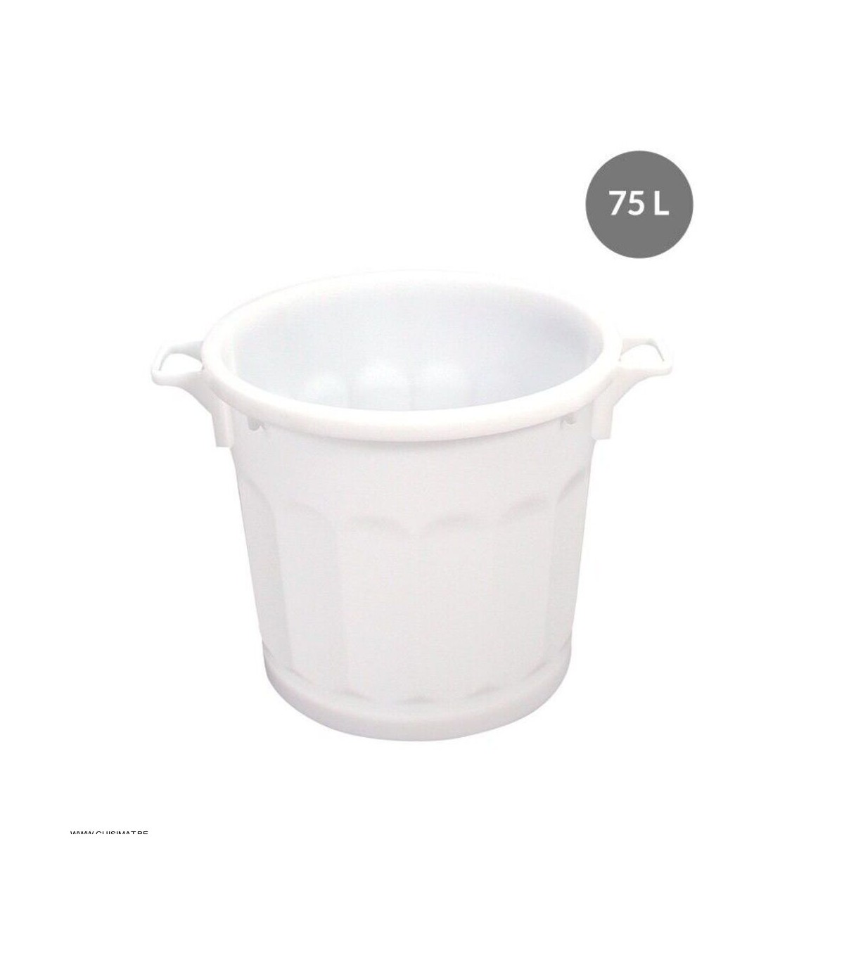 CONTENEUR 75LT BLANC GILAC dans BAC DE TRANSPORT