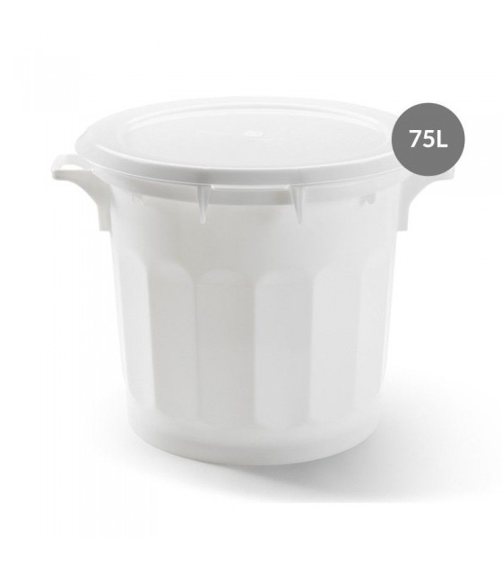 CONTENEUR 75LT BLANC GILAC dans BAC DE TRANSPORT