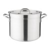 CASSEROLE MOYENNE Ø25.4CM*H23.5CM 11.4LT VOGUE dans ALUMNIUM