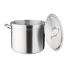 CASSEROLE MOYENNE Ø25.4CM*H23.5CM 11.4LT VOGUE dans ALUMNIUM