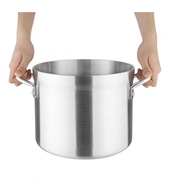 CASSEROLE MOYENNE Ø25.4CM*H23.5CM 11.4LT VOGUE dans ALUMNIUM