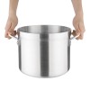 CASSEROLE MOYENNE Ø25.4CM*H23.5CM 11.4LT VOGUE dans ALUMNIUM