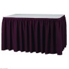 JUPE DE TABLE FRONCE BORDEAUX dans BUFFET