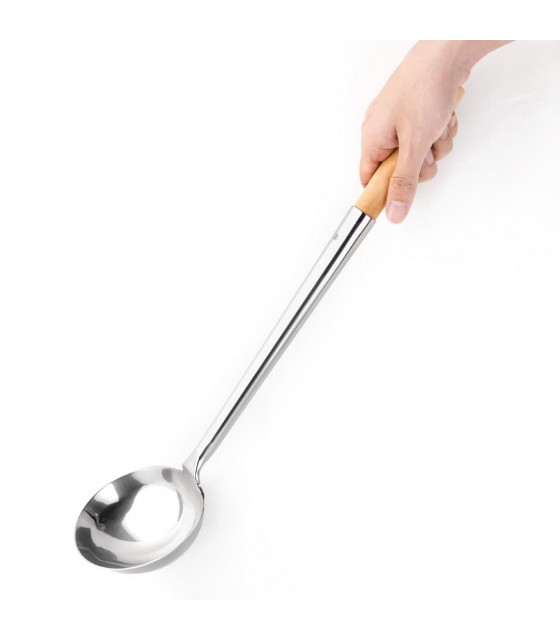 LOUCHE WOK Ø11CM INOX CUISIMAT dans LOUCHES