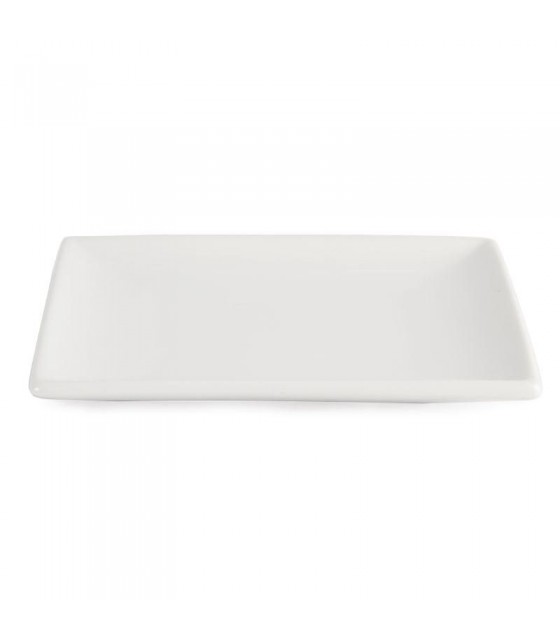 ASSIETTE CARREE OLYMPIA BLANC 29.5 CM  PRIX PAR 6 PIECES  OLYMPIA PORC dans OLYMPIA