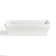 RAVIER MINI CARRE BAS 8*8*2CM  PRIX PAR 12 PCS OLYMPIA BLANC  OLYMPIA