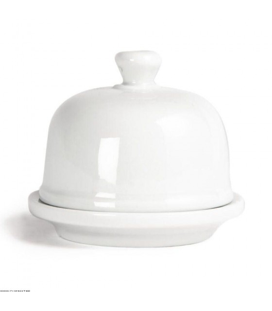 EOL  RAVIER A BEURRE AVEC COUVERCLE PAR 6 PIECES  OLYMPIA PORCELAINE dans OLYMPIA