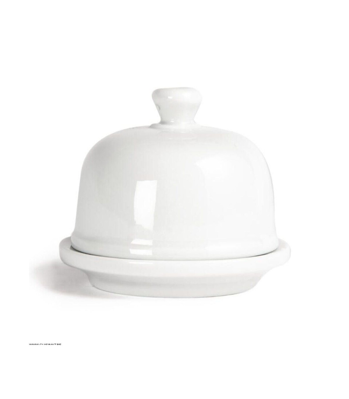 EOL  RAVIER A BEURRE AVEC COUVERCLE PAR 6 PIECES  OLYMPIA PORCELAINE dans OLYMPIA