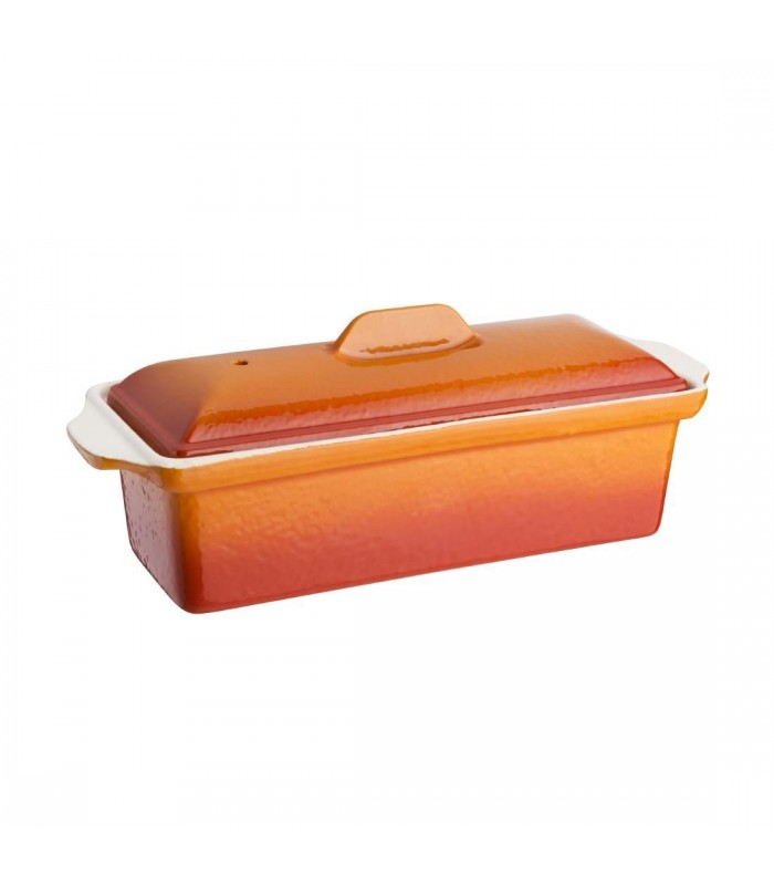 TERRINE A PATE ORANGE 320 * 89 (H)  VOGUE dans CASSEROLES