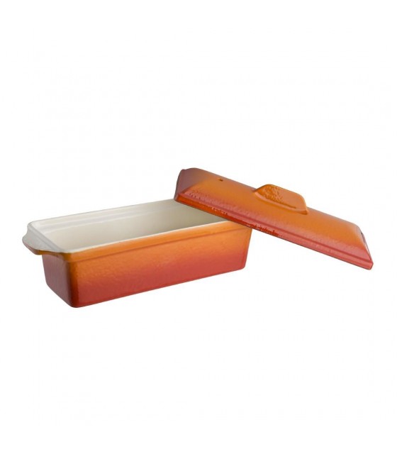 TERRINE A PATE ORANGE 320 * 89 (H)  VOGUE dans CASSEROLES