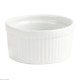 PLATS A SOUFFLE Ø105MM PAR 6 PIECES  OLYMPIA PORCELAINE