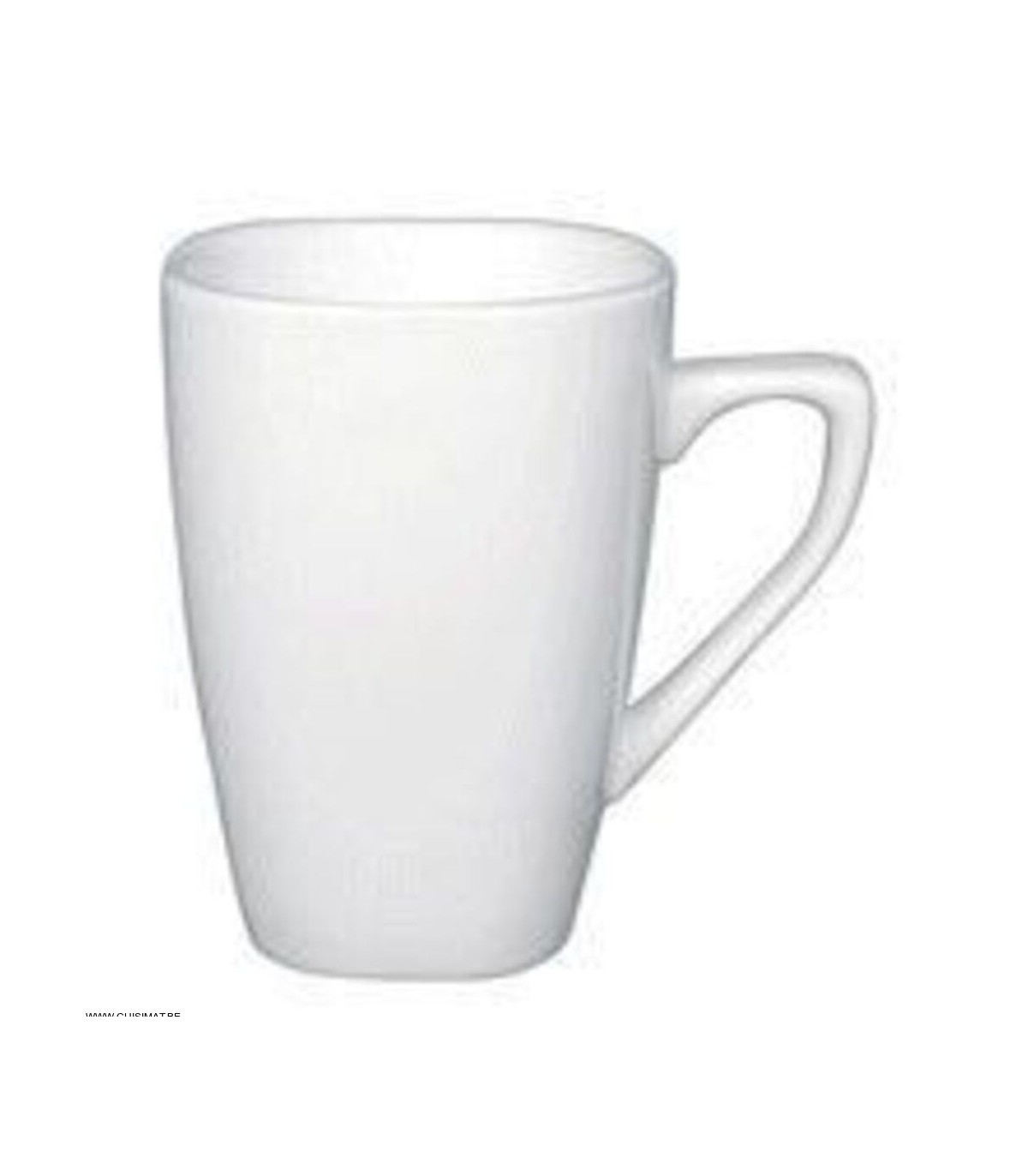 GOBELET - MUG CARRE ARRONDI OLYMPIA BLANC 21 CL  OLYMPIA PORCELAINE dans OLYMPIA