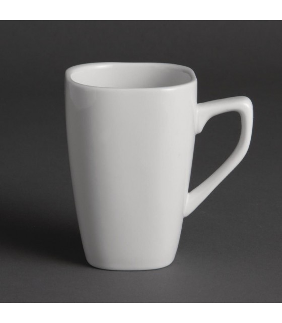 GOBELET - MUG CARRE ARRONDI OLYMPIA BLANC 21 CL  OLYMPIA PORCELAINE dans OLYMPIA