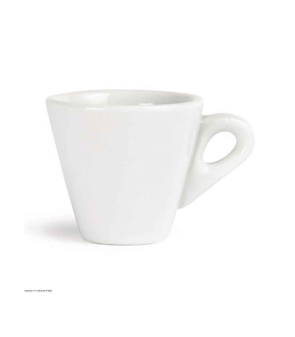 TASSE A CAFE EXPRESSO INCLINEE OLYMPIA BLANC 9 CL  OLYMPIA PORCELAINE dans OLYMPIA