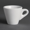 TASSE A CAFE EXPRESSO INCLINEE OLYMPIA BLANC 9 CL  OLYMPIA PORCELAINE dans OLYMPIA