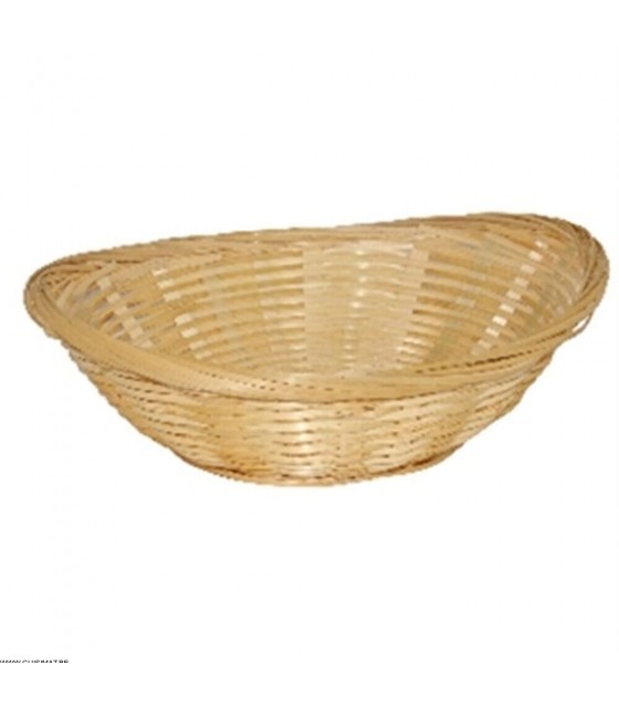 PANIER CORBEILLE EN OSIER OVALE 22*17CM PAR 6 PIECES CUISIMAT dans PRESENTATION