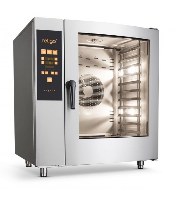 FOUR MIXTE ORANGE O 1011 i 10 X GN 1/1 + 1 NIVEAU H14-0351-IE RETIGO dans FOUR CONVECTION