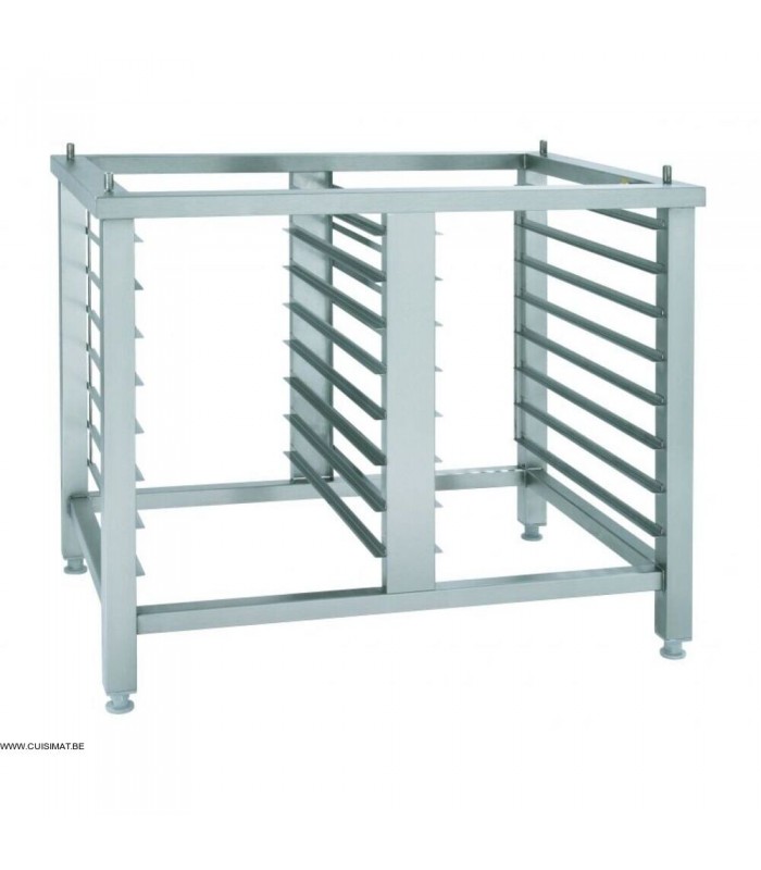 SUPPORT DE FOUR AVEC GLISSIERES 2X8 NIVEAUX GN 1/1 RETIGO dans RETIGO