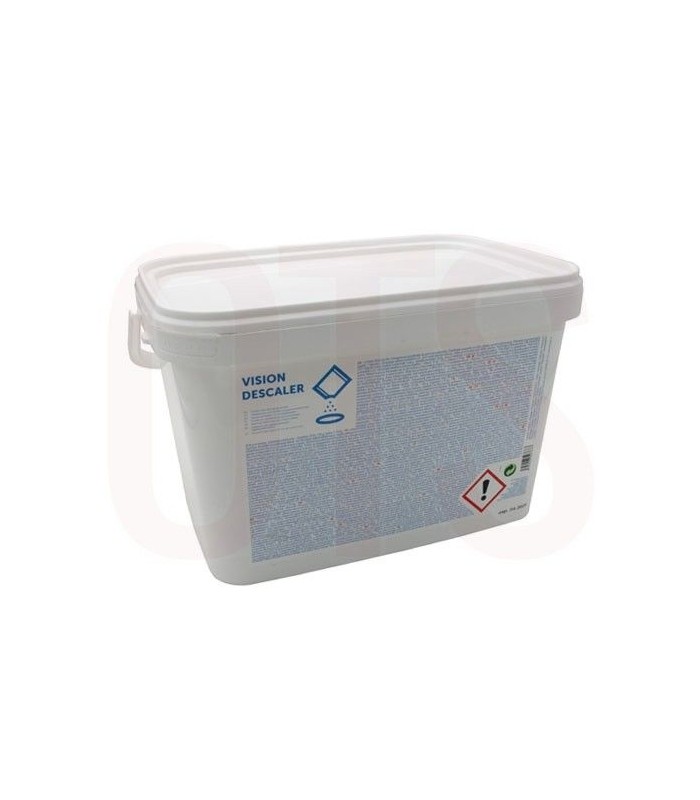 VISION DESCALLER 25X100GR POUR LE DETARTRAGE DE LA CHAMBRE RETIGO dans DEGRAISSANT