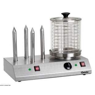 APPAREIL A HOT-DOG / CHAUFFE-SAUCISSES APEXA dans HOT DOG