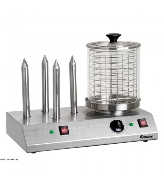 APPAREIL A HOT-DOG / CHAUFFE-SAUCISSES BARTSCHER dans HOT DOG