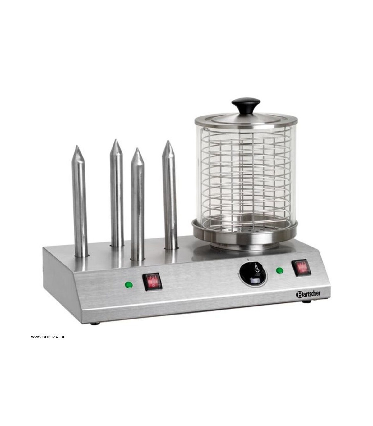 APPAREIL A HOT-DOG / CHAUFFE-SAUCISSES BARTSCHER dans HOT DOG