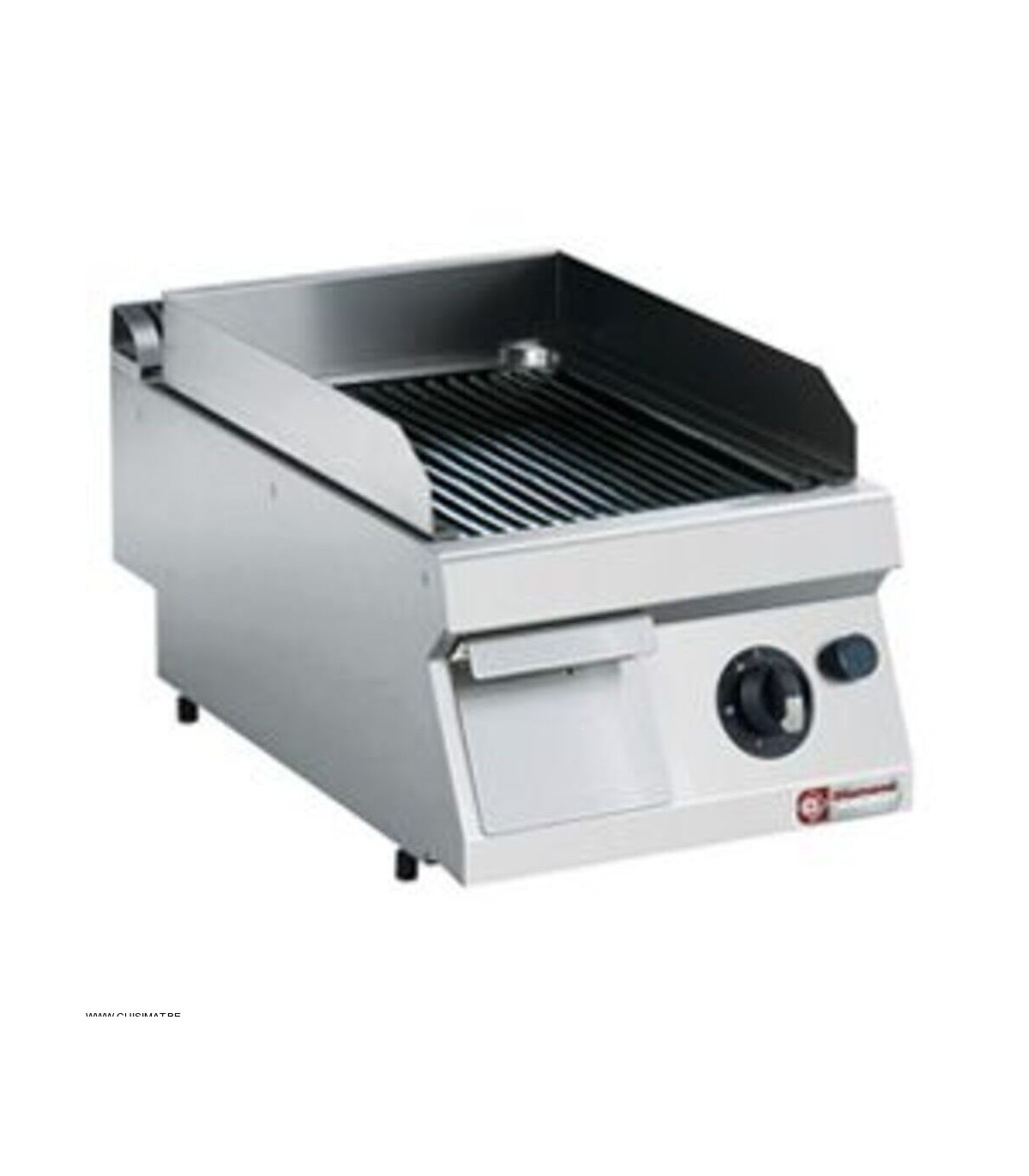 PLAQUE DE CUISSON GAZ RAINUREE -TOP- MEDIUM 1700 DIAMOND dans GRILLADE ET PLANCHA