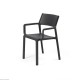 FAUTEUIL TRILL ANTHRACITE AMOBIS