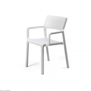 FAUTEUIL TRILL BLANC AMOBIS