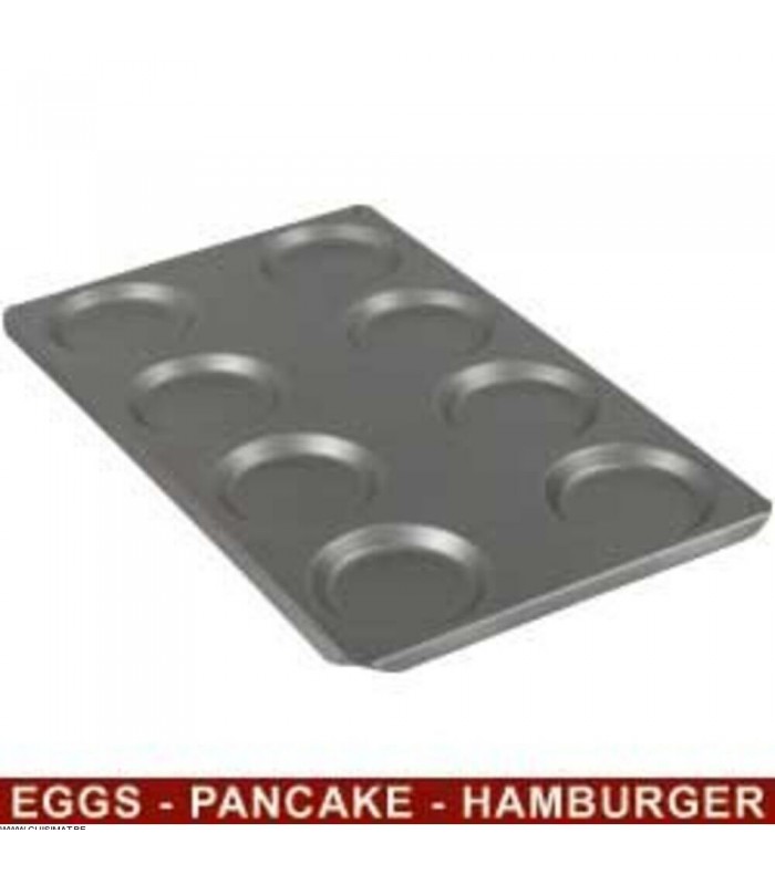 PLAT MOULE POUR OEUFS, PANCAKE, HAMBURGER DIAMOND dans DIAMOND