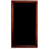 ARDOISE LONGUE 100X56CM WENGE SECURIT dans SIGNALISATION