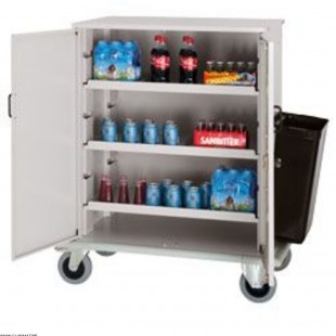 CHARIOT A REMPLISSAGE FERME POUR MINIBARS DIAMOND dans CHARIOT DE DEBARRASSAGE