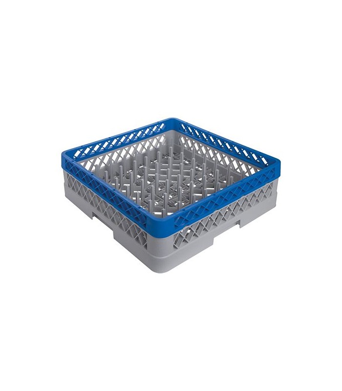 CASIER A ASSIETTES + REHAUSSE 1A CATERRACKS dans PANIER DE LAVAGE